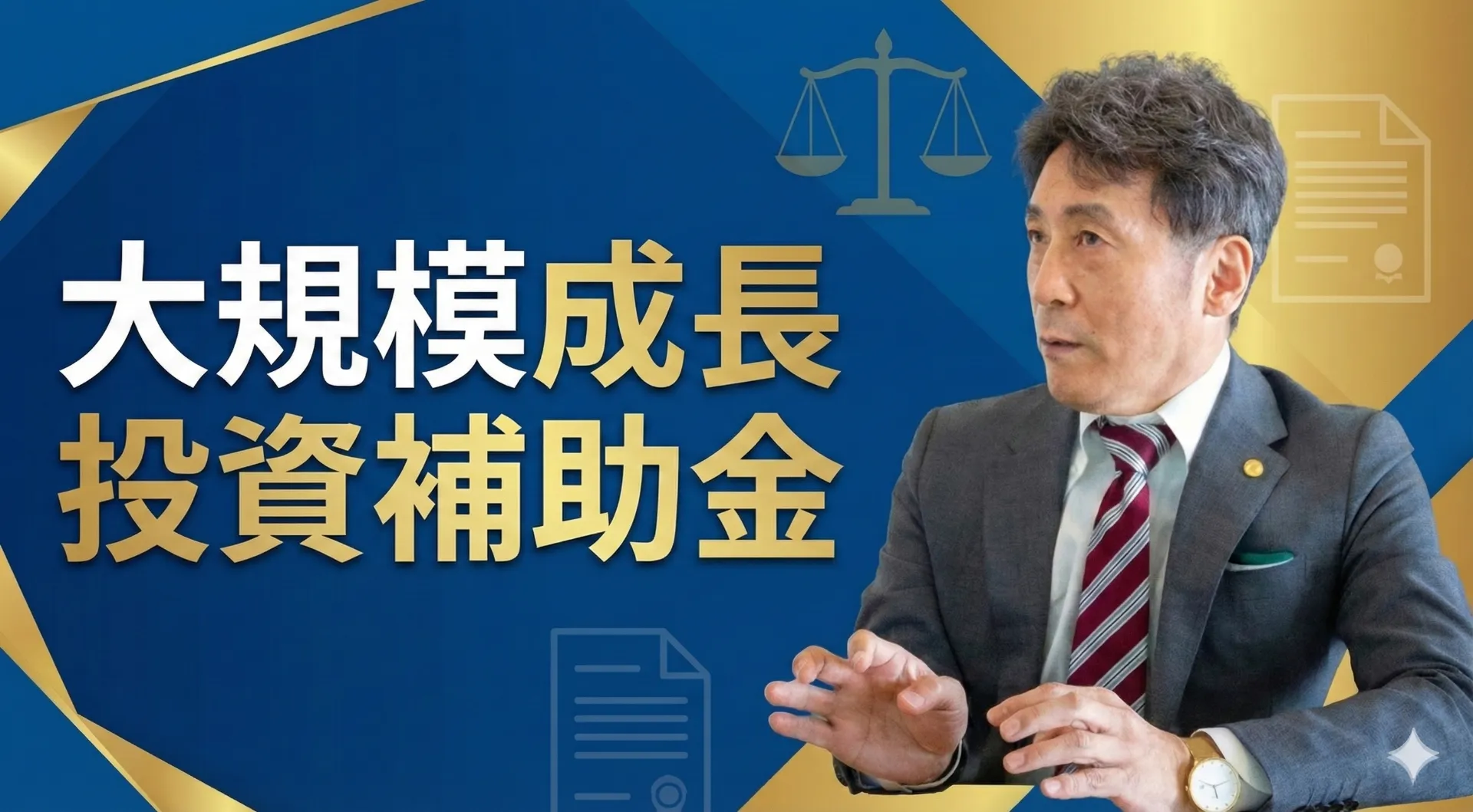 もの補助の次はこれだ！1億円〜50億円の設備投資を狙う「成長加速化」補助金とは？